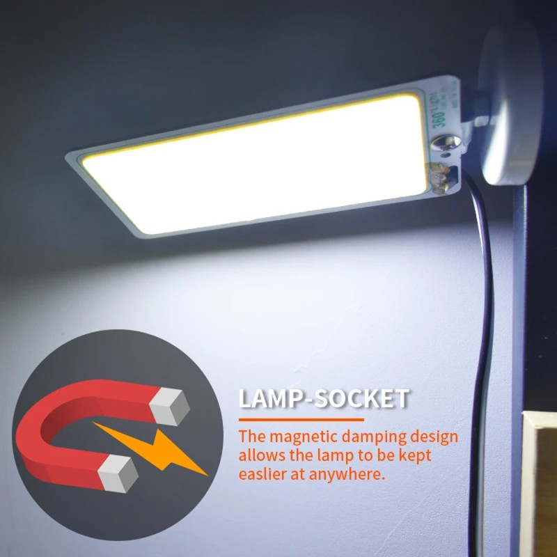 TM-09 COB 150W كشاف سنارة قاعدة مغناطيس