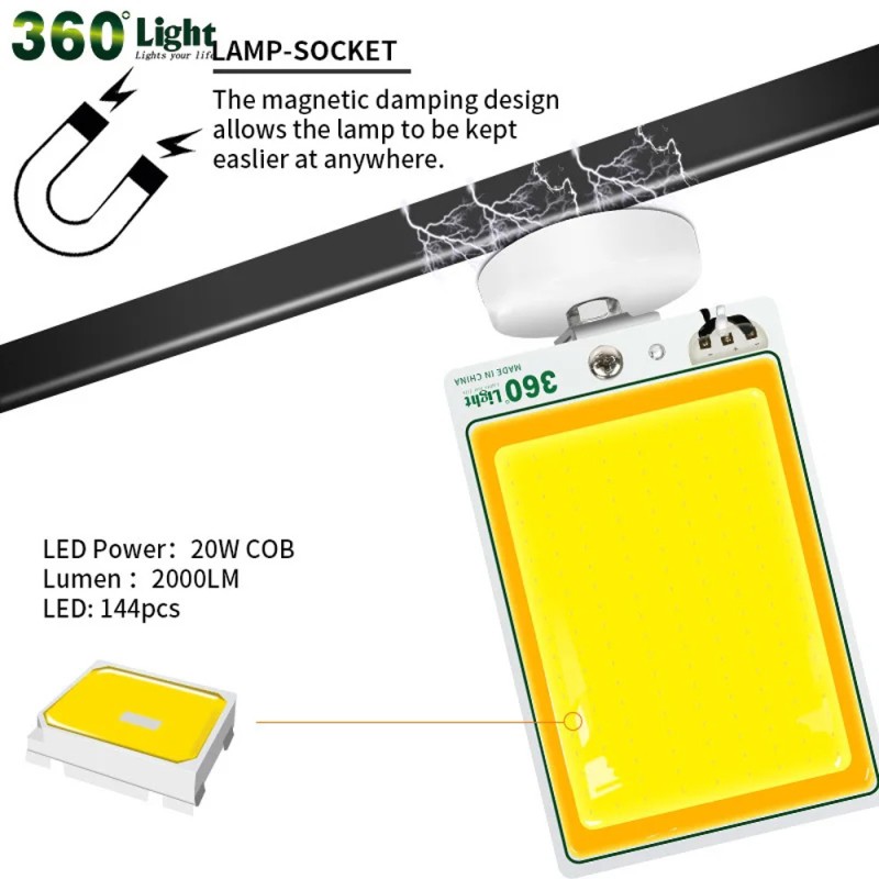 TM-09 CAMPING COB LIGHT 150W
