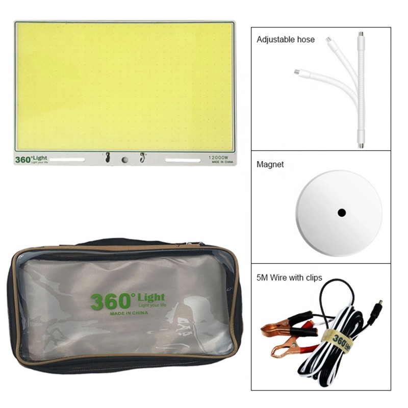 TM-02 COB 12000W كشاف سنارة قاعدة مغناطيس