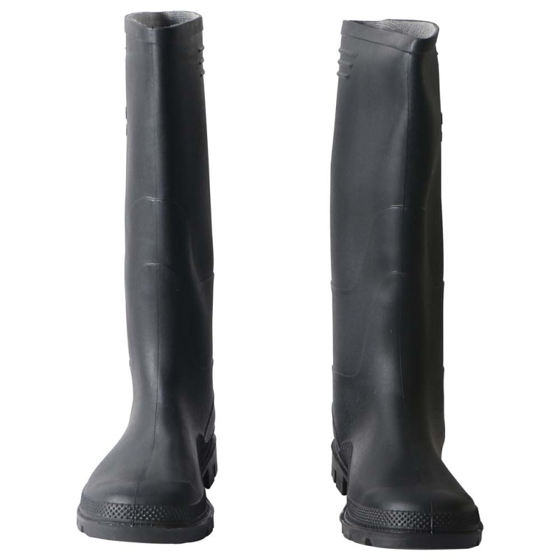 Black Labour Rubber Boots Size 43 - ITALY