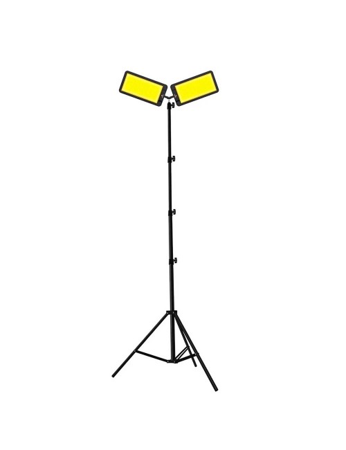 FR-28 COB كشاف سنارة 2 طرف مع استاند تليسكوب