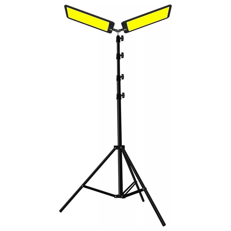 FR-28 COB كشاف سنارة 2 طرف مع استاند تليسكوب