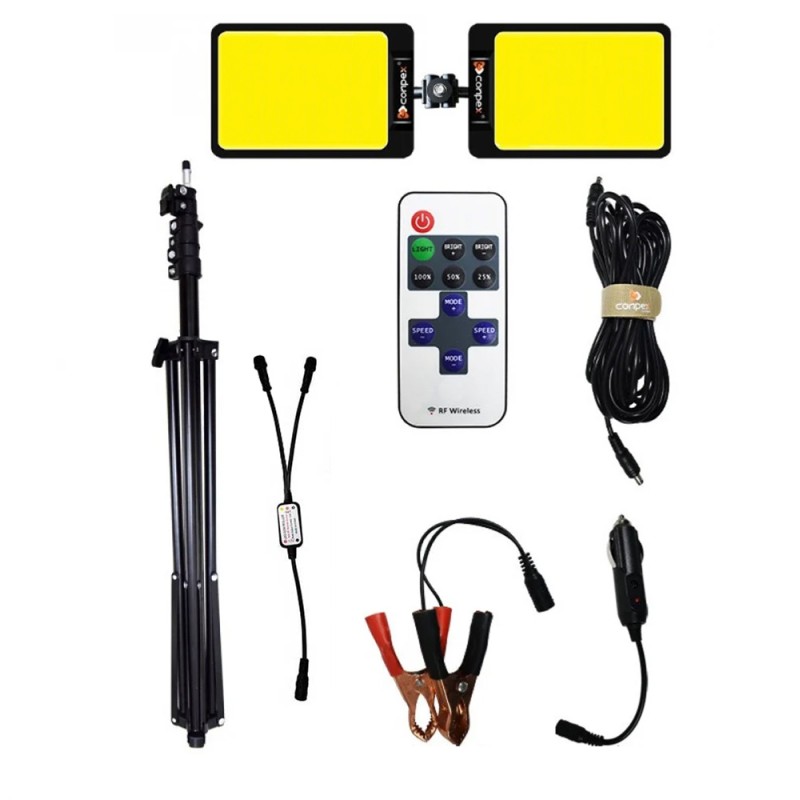 FR-28 CAMPING COB LIGHT WITH TELESCOPIC STAND