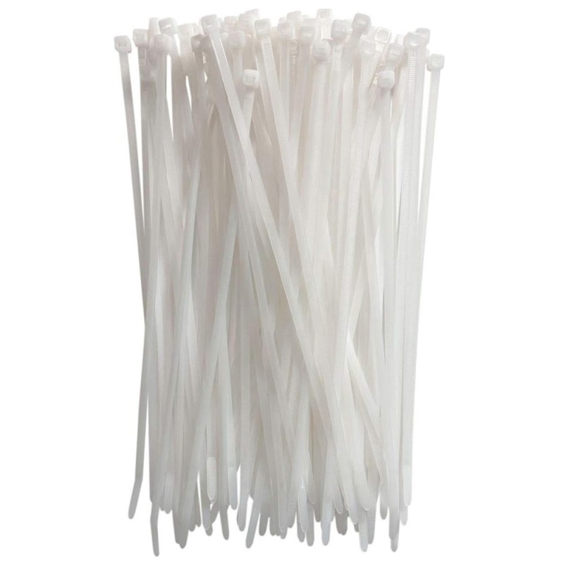 JAS NYLON CABLE TIE WHITE 4.8 X 350 MM 50PCS
