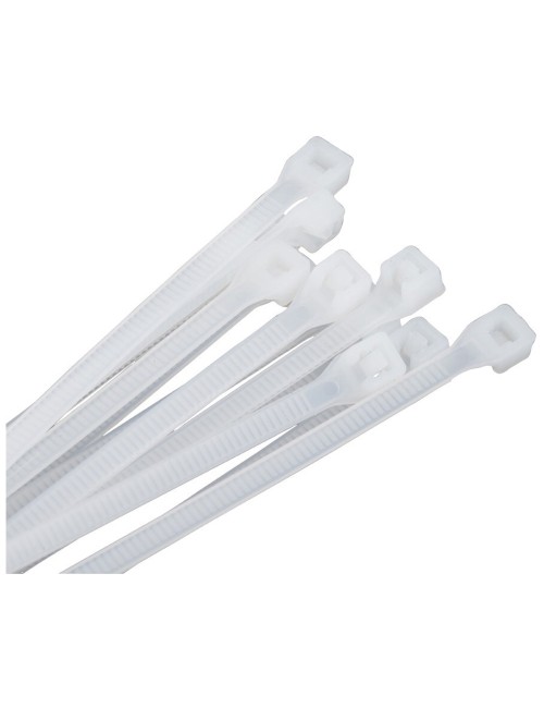 JAS NYLON CABLE TIE WHITE 4.8 X 370 MM 50PCS