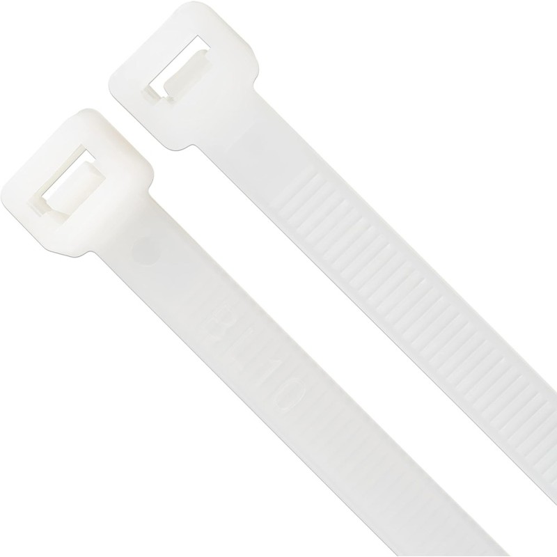 JAS NYLON CABLE TIE WHITE 7.6 X 500 MM 50PCS