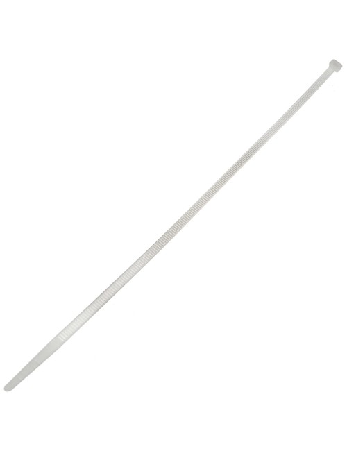JAS NYLON CABLE TIE WHITE 4.8 X 200 MM 50PCS
