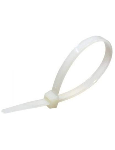 JAS NYLON CABLE TIE WHITE 2.5 X 150 MM 50PCS