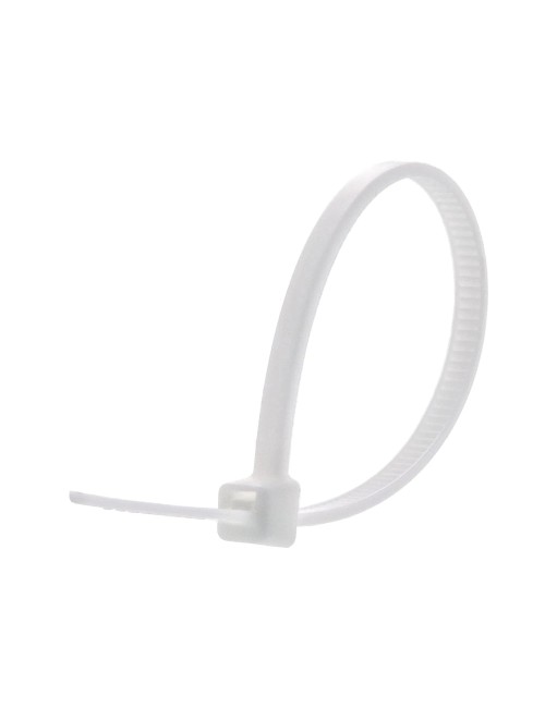JAS NYLON CABLE TIE WHITE 2.5 X 200 MM 50PCS