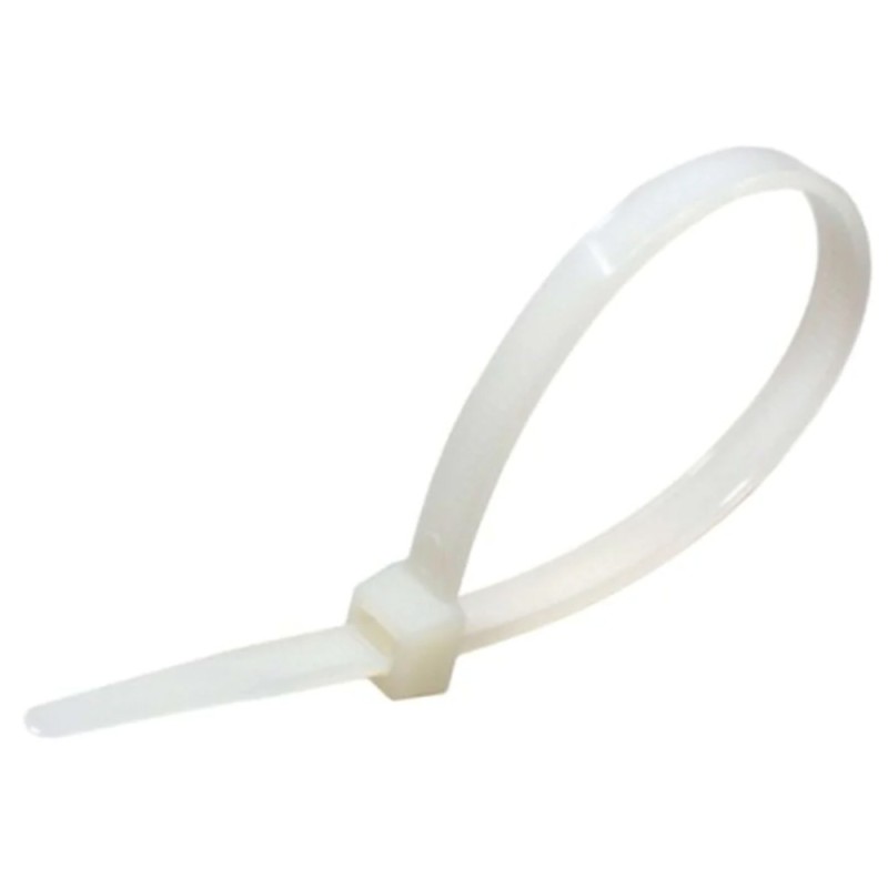 JAS NYLON CABLE TIE WHITE 3.6 X 150 50PCS