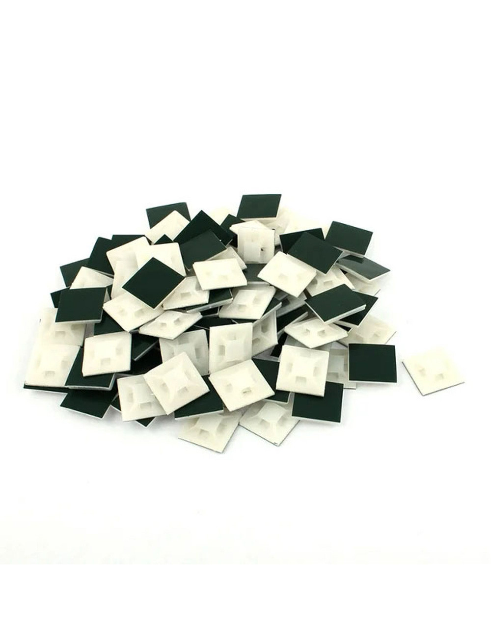 JAS TIE MOUNT WHITE 20 X 20 MM 50PCS