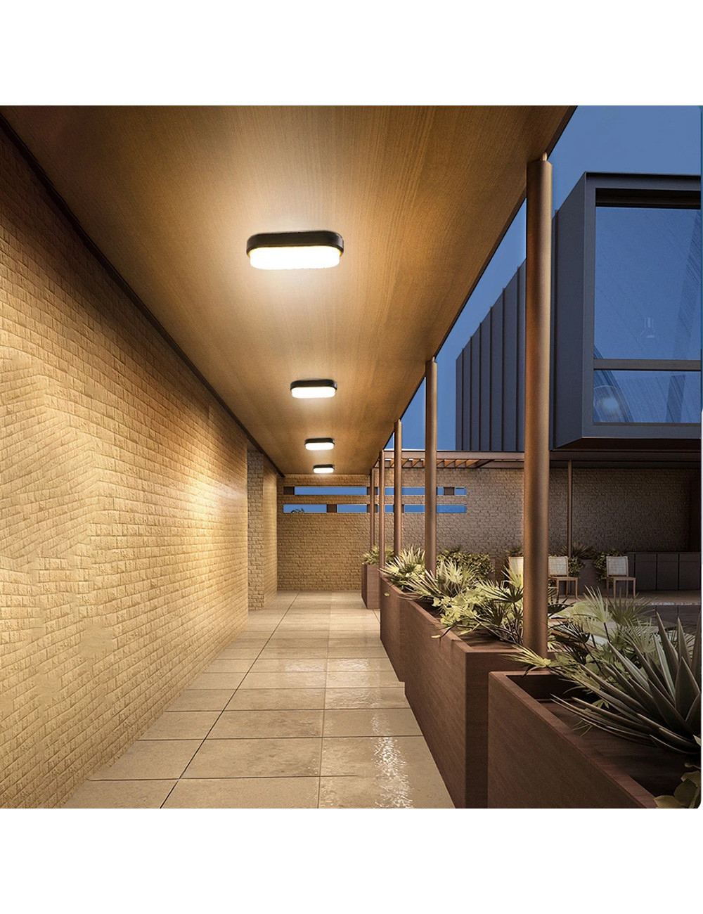 YL-BK-12W-S-65K بولكيت 12 وات أبيض