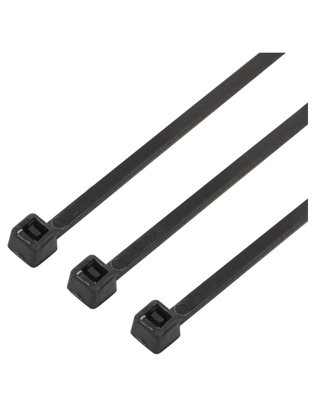 JAS NYLON CABLE TIE BLACK 7.6 X 500 MM 50PCS