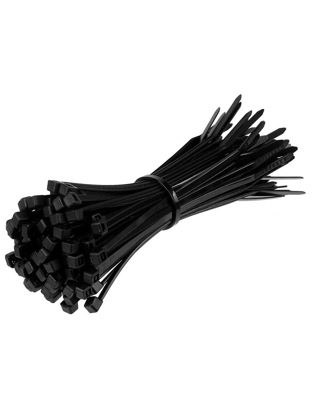 JAS NYLON CABLE TIE BLACK 7.6 X 500 MM 50PCS