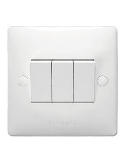 3Gang 1Way SP Switch 10A