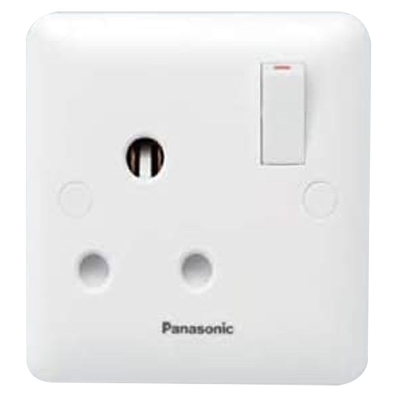 1G 15A switched Round Pin Socket
