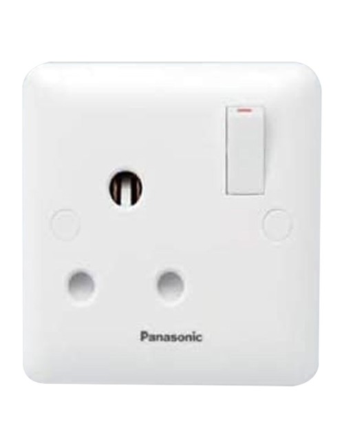 1G 15A switched Round Pin Socket