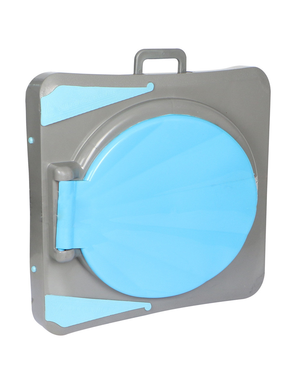 PLASTIC PORTABLE TOILET WITH TRAVEL BAG