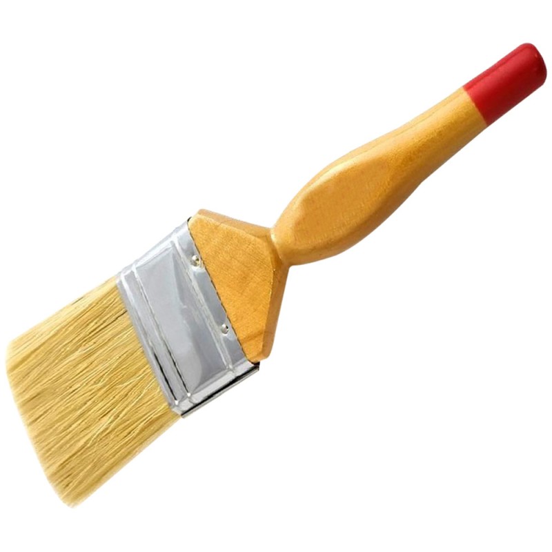 فرشاة صبغ 1.5" يدة احمر CHN