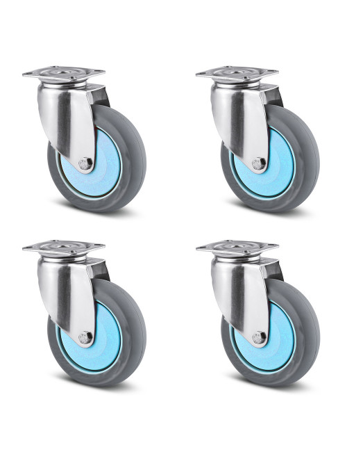 MM201 CASTOR WHEEL 4" 4PCS SET