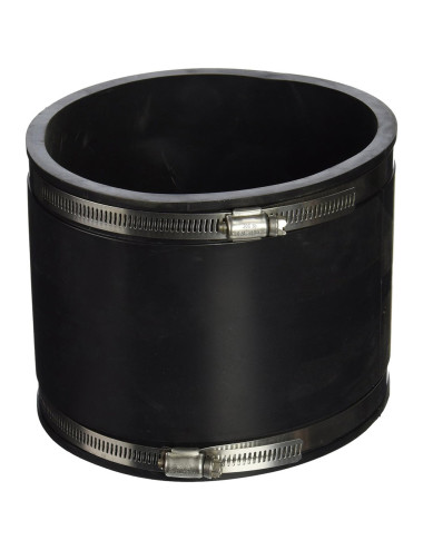 PVC SOCKET RUBBER BLACK "6 WITH CLIP