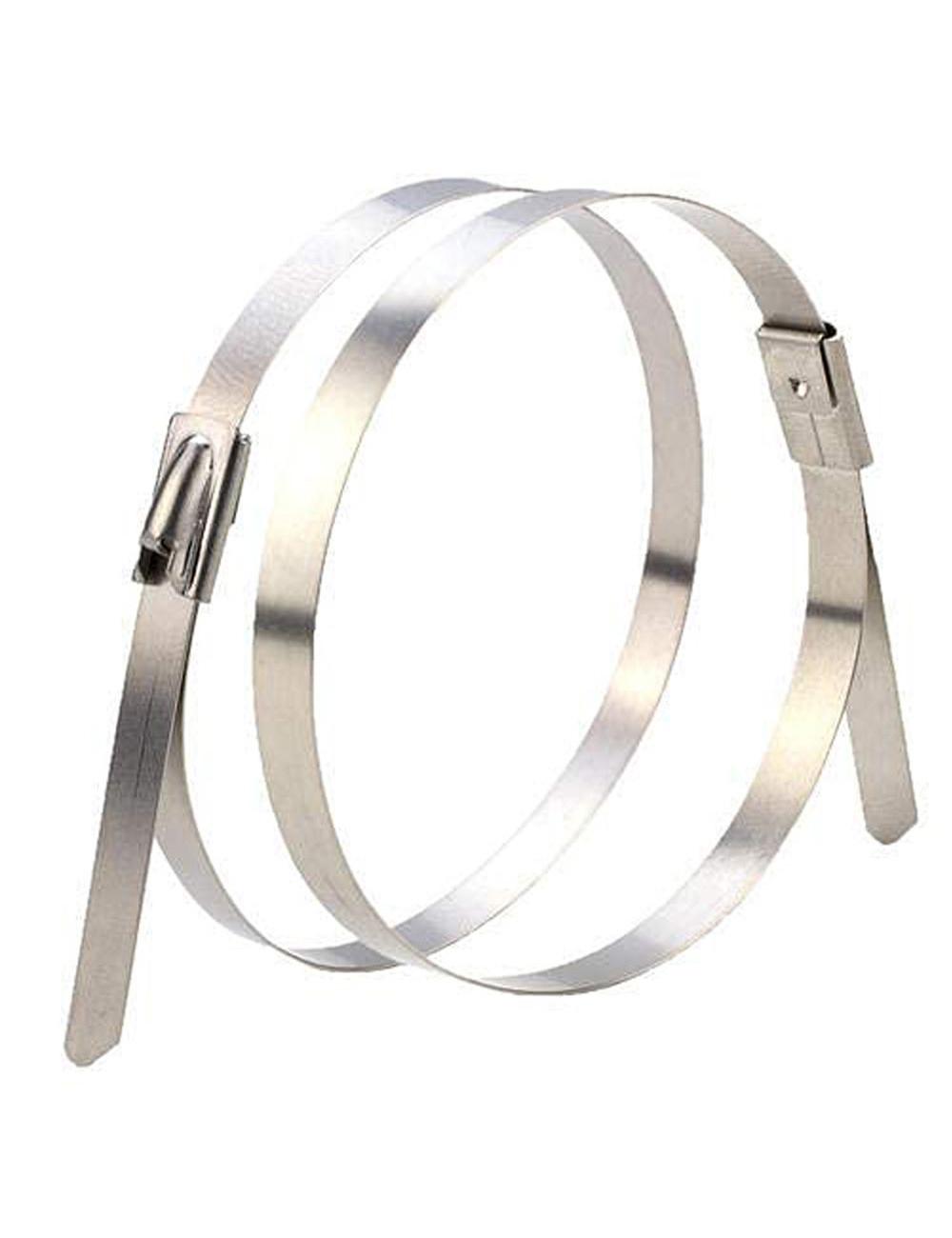 JAS STAINLESS STEEL CABLE TIE W/O COATED 4.6 X 150 MM 50PCS