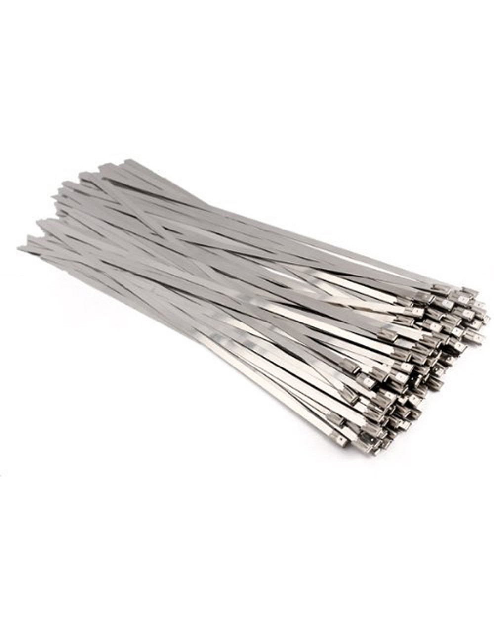 JAS STAINLESS STEEL CABLE TIE W/O COATED 4.6 X 150 MM 50PCS