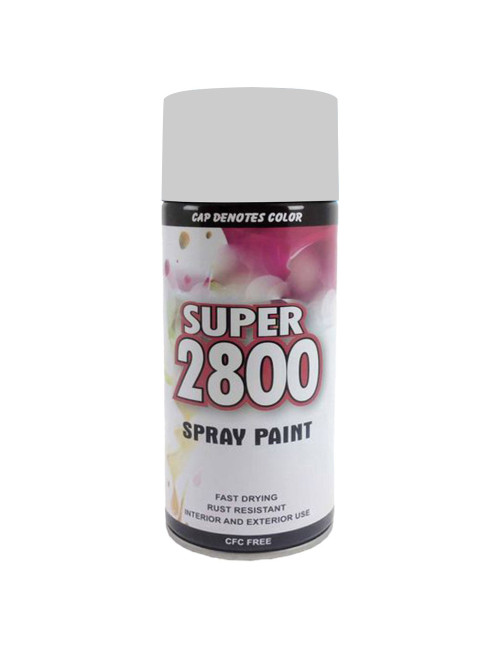 SUPER 2800 NORMAL SPRAY PAINTS 02 WHITE 220 GR 1X12