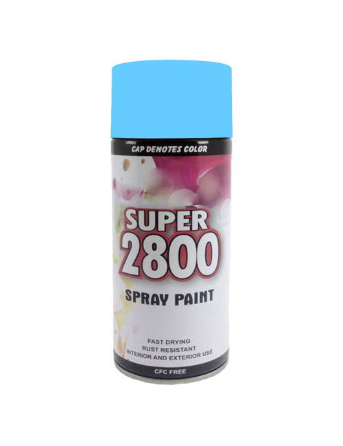 SUPER 2800 NORMAL SPRAY PAINTS 12 LIGHT BLUE 220 GR 1X12