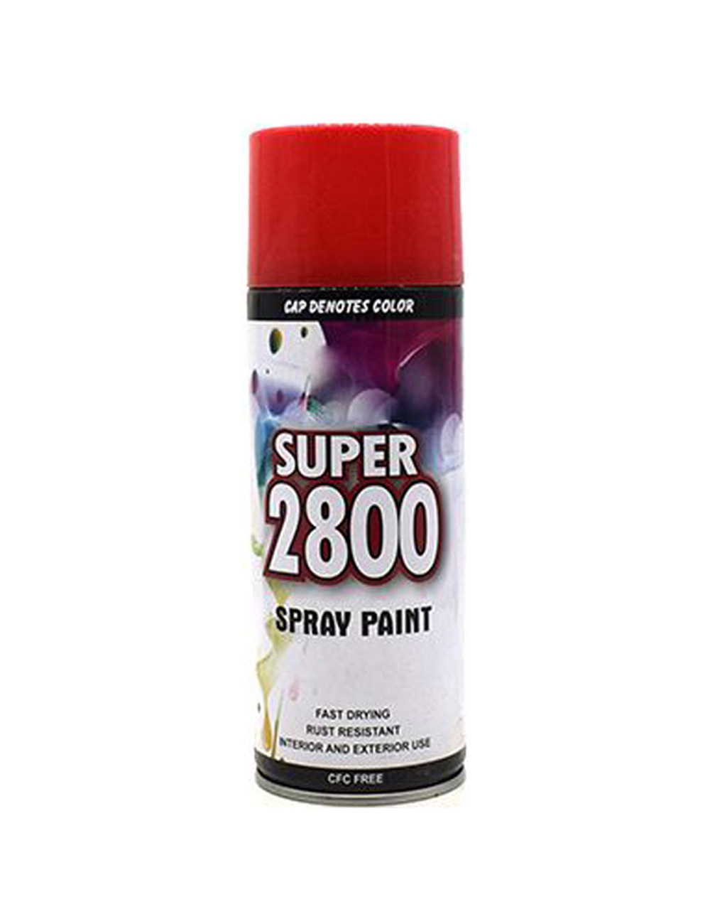 SUPER 2800 NORMAL SPRAY PAINTS 40 SUZUKI RED 220 GR 1X12