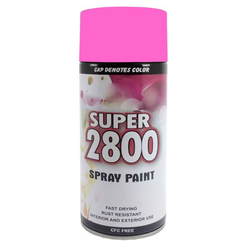 SUPER 2800 NORMAL SPRAY PAINTS 46 PEACH RED 220 GR 1X12