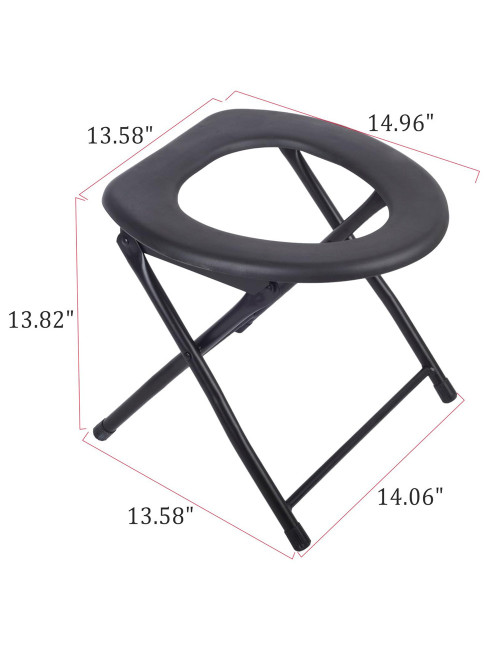 BS-06 PORTABLE MOBILE TOILET BATHROOM STOOL