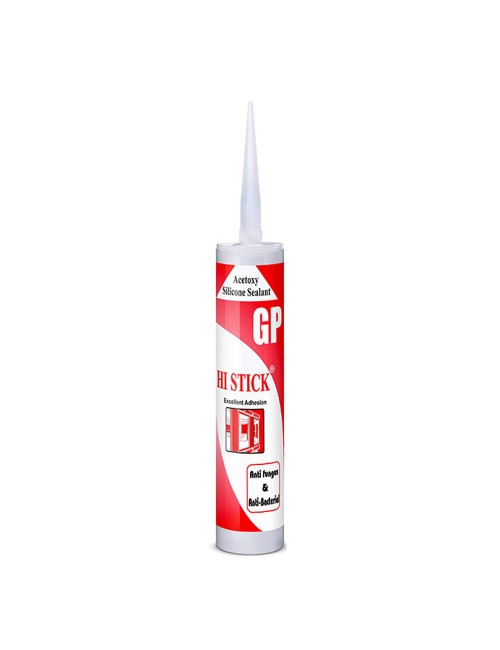 DOLPHIN HI STICK RED ACETOXY SILICONE SEALANT WHT 245G,1X24