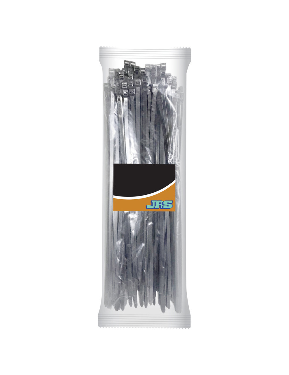 JAS NYLON CABLE TIE BLACK 3.6 X 300 MM 50PCS