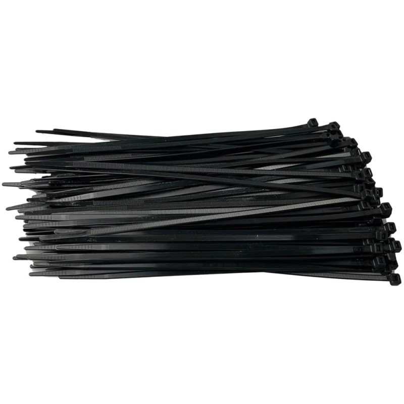JAS NYLON CABLE TIE BLACK 4.8 X 250 MM 50PCS