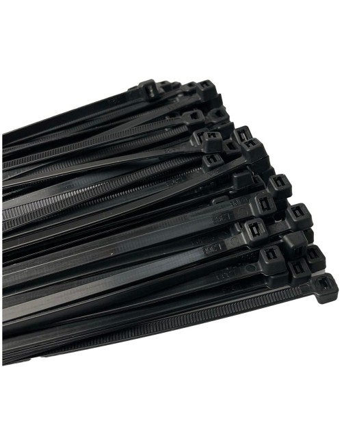 JAS NYLON CABLE TIE BLACK 4.8 X 250 MM 50PCS