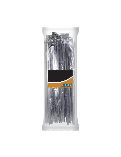 JAS NYLON CABLE TIE BLACK 3.6 X 150 MM 50PCS