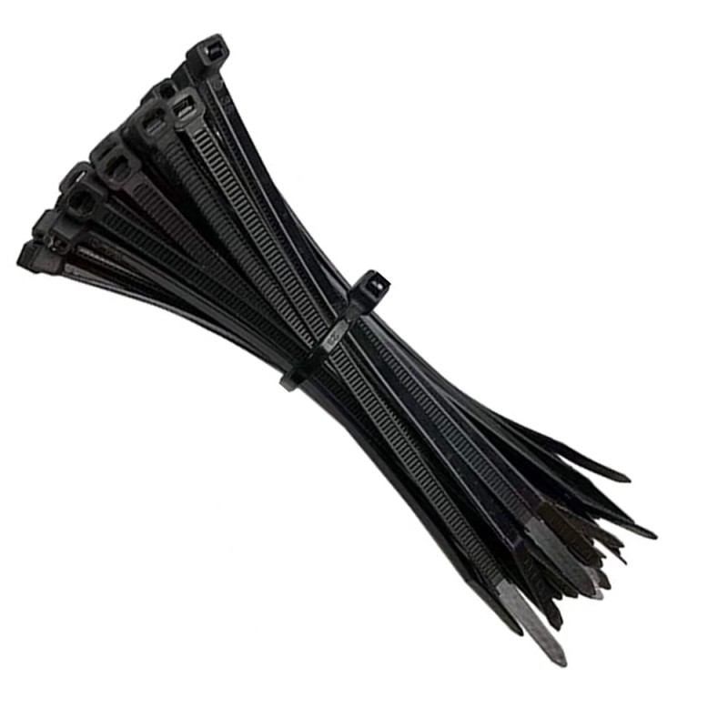 كيبل تايد اسود 3.6 ×150 باكت 50 حبة JAS