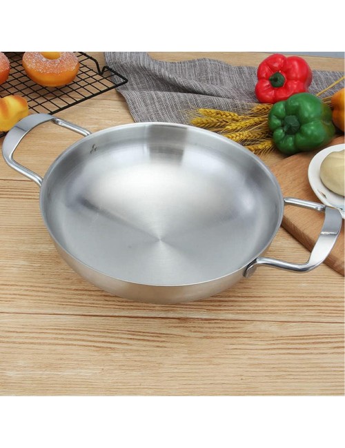 Round Steel Frying Pan - 22Cm