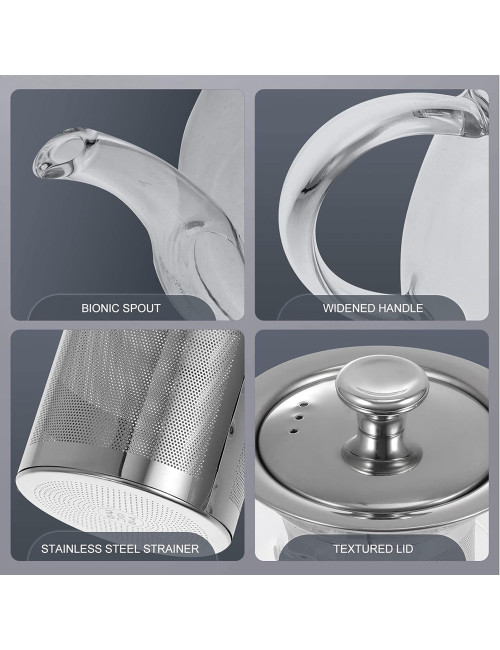ابريق شاي زجاج-400ML