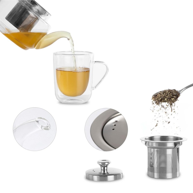 ابريق شاي زجاج-550ML