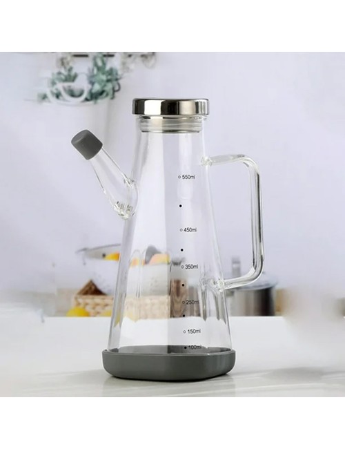 Glass Teapot-600Ml - Golden