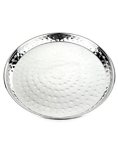 صينية ستيل مدقوقة 35سم