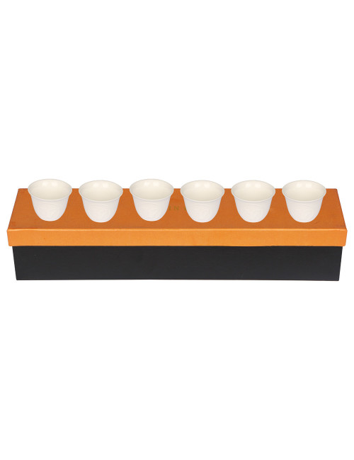 White Cawa Cup 6 Pcs Set