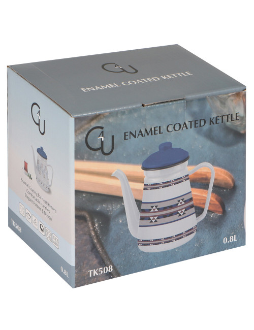 Enamel Milk Pot -Tk508-0.8L