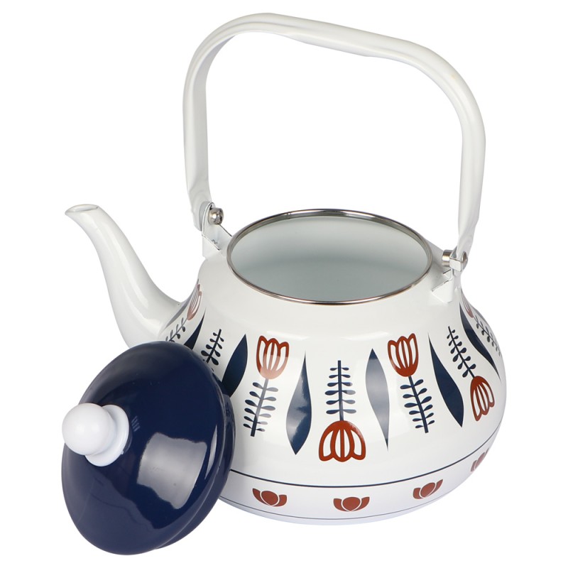 Enamel Teapot -Tk121-2.5L