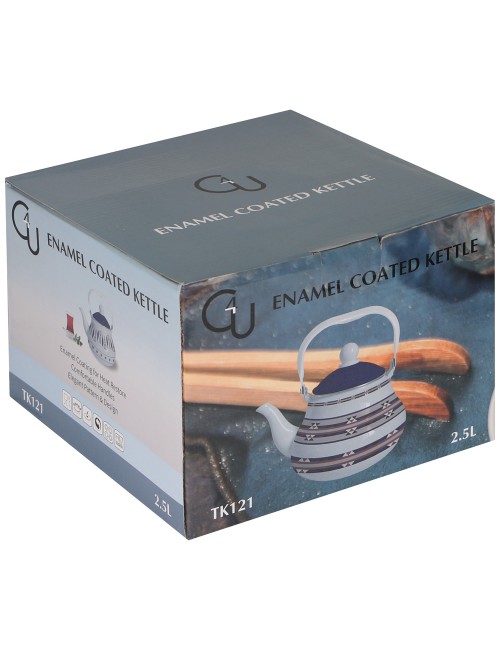 Enamel Teapot -Tk121-2.5L
