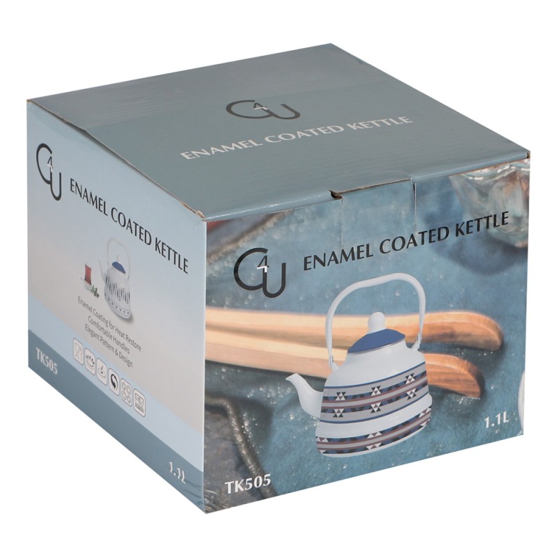 Enamel Teapot -Tk505-1.1L