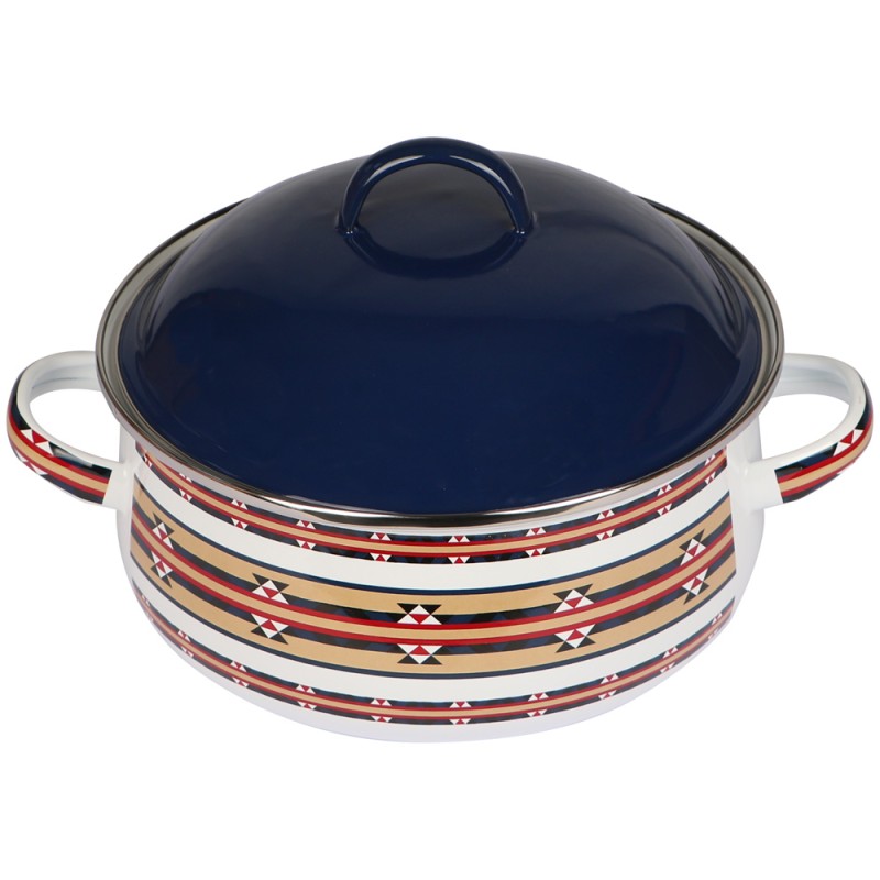 Enamel Pot - 22Cm