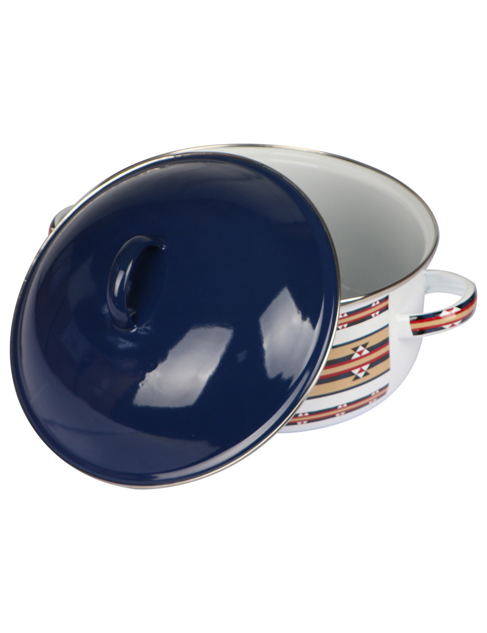 Enamel Pot - 24Cm